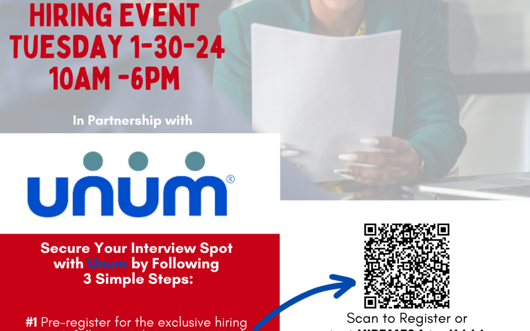 January Jumpstart Hiring Event